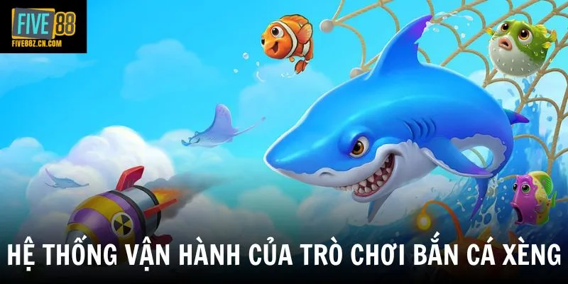Hệ thống vận hành của trò chơi bắn cá xèng