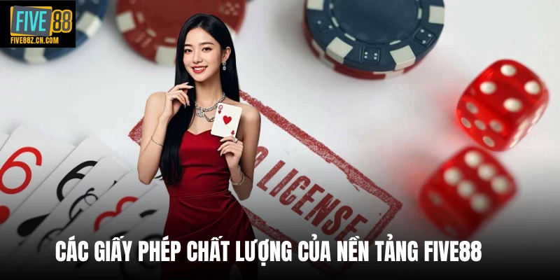 Các giấy phép chất lượng của nền tảng Five88