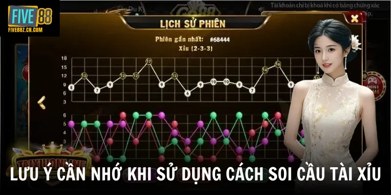 Lưu ý cần nhớ khi sử dụng cách soi cầu tài xỉu